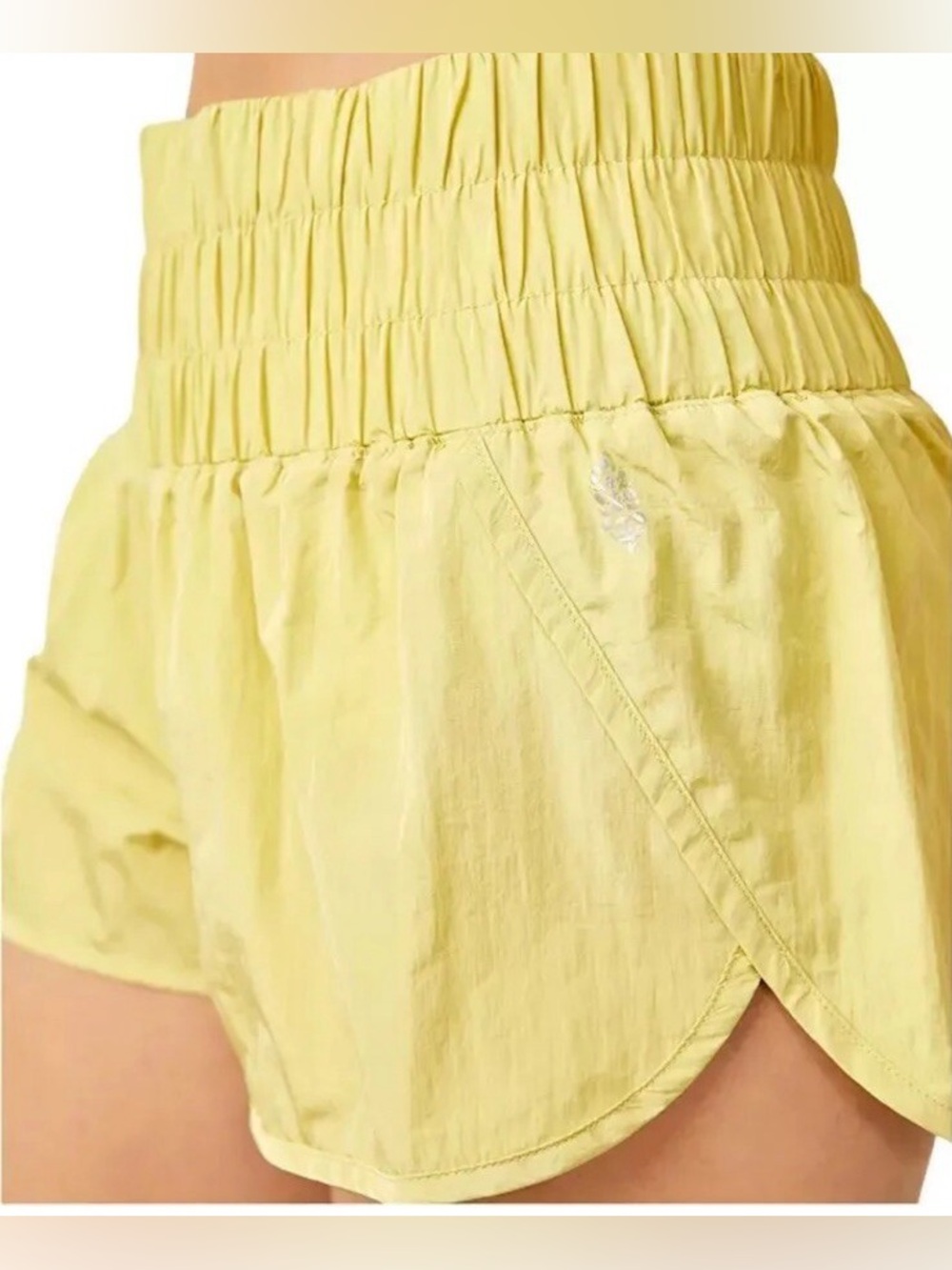 FP Movement by Free People Neon Lemon Athletic Shorts - Picture 9 of 12